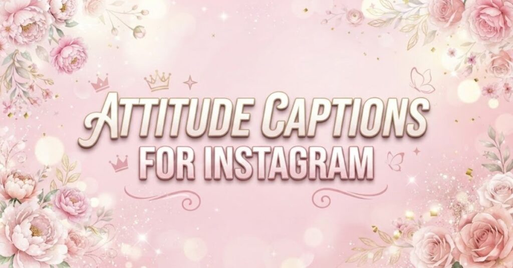 Attitude Captions for Instagram