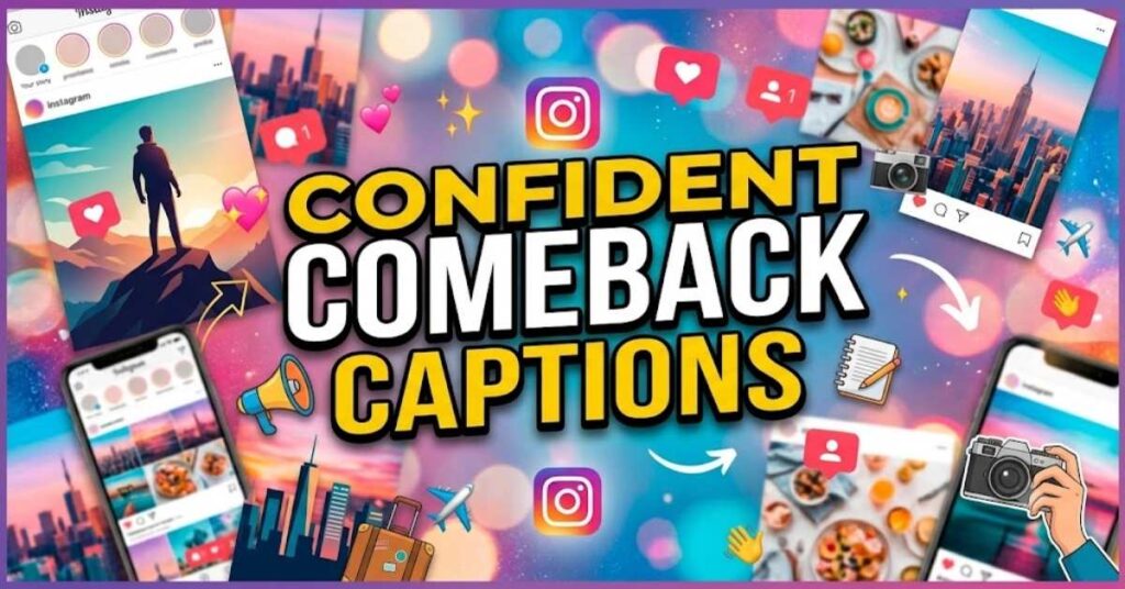 Confident Comeback Captions