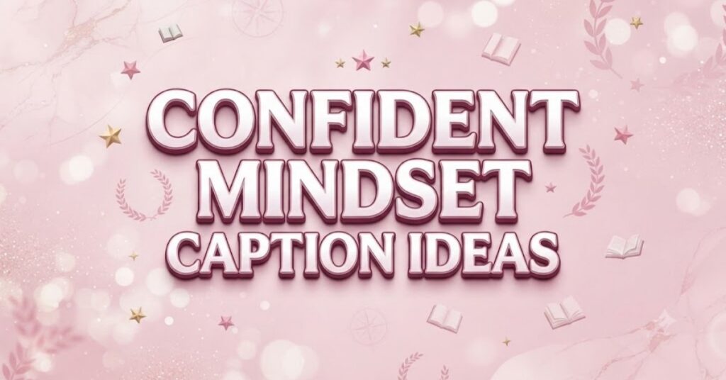 Confident Mindset Caption Ideas