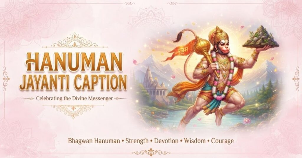 Hanuman Jayanti Caption