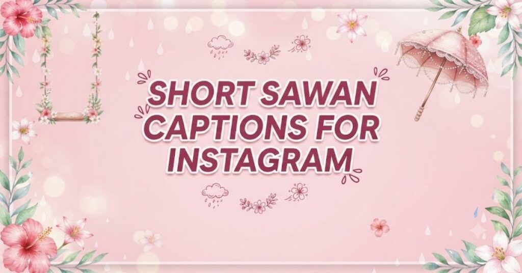 Short Sawan Captions for Instagram
