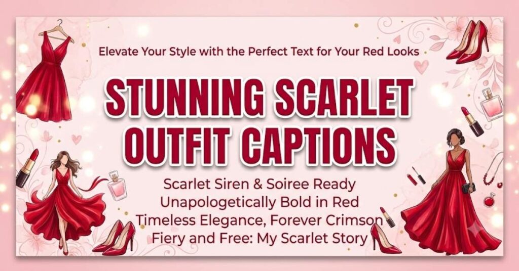 red dress captions Off shoulder glam dress