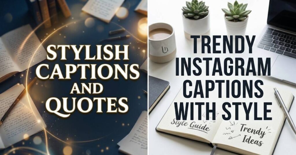 Trendy Instagram Captions with Style