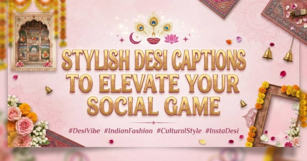 Stylish Desi Captions to Elevate Your Social Game